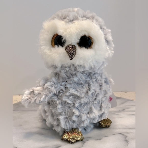 Ty Beanie Boos Owlette Plush Toy - Picture 2 of 7